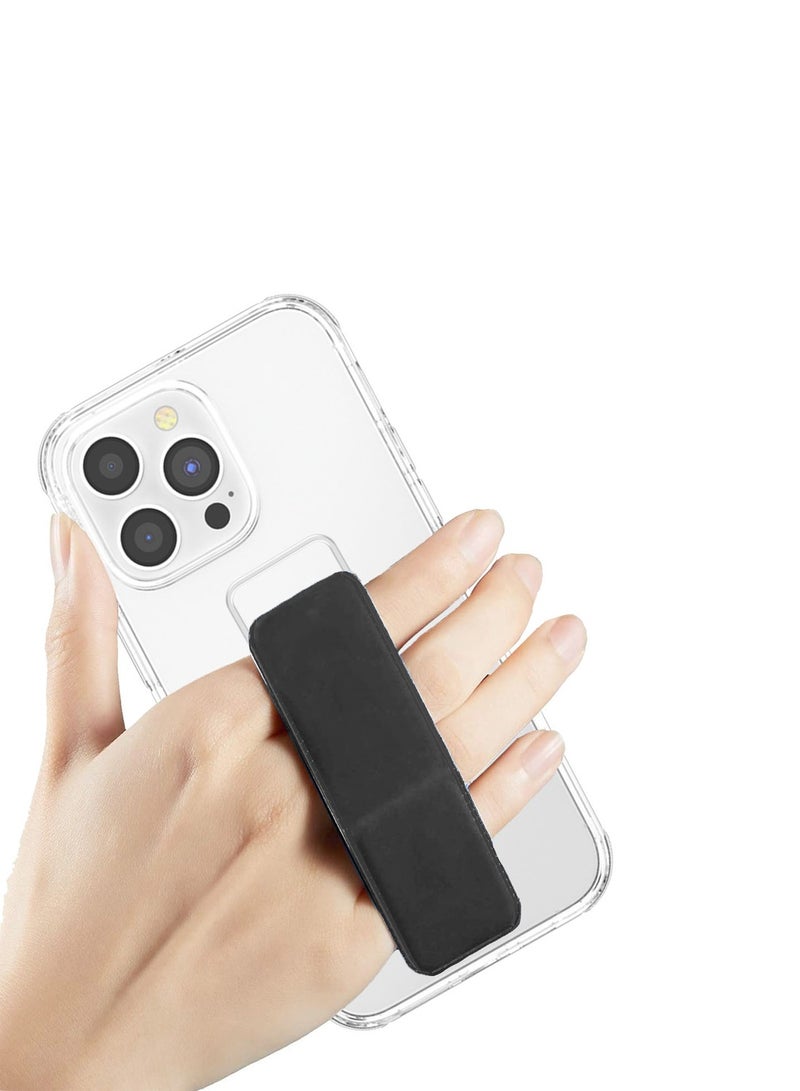 دبليو تيك غطاء الحماية الهوائي لآيفون 16 برو 2024 TPU - شفاف/أسود - Image 4