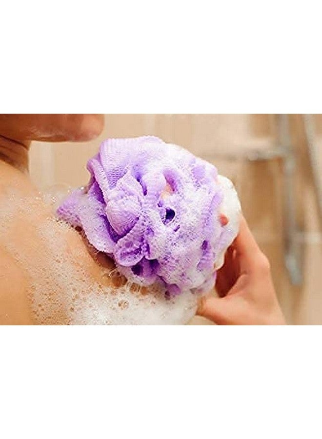 Stewit Bath Sponge Round Loofah and Back Scrubber for Men and Women (Pack Of 2) - Image 4