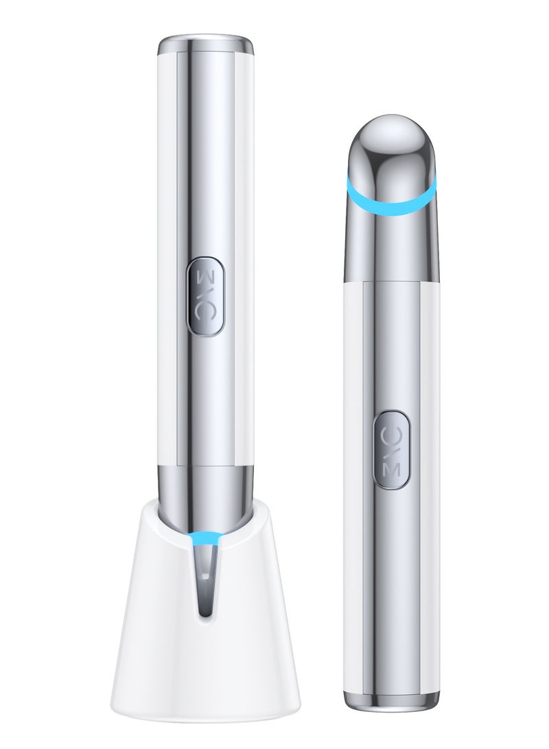 عام جهاز تجميل العين الكهربائي: مساج للعين مع ضغط حراري يُساعد على امتصاص كريم العين، يقلّف الانتفاخ والهالات السوداء ليمنحك إطلالة عينين جميلة ومشرقة. - Image 4