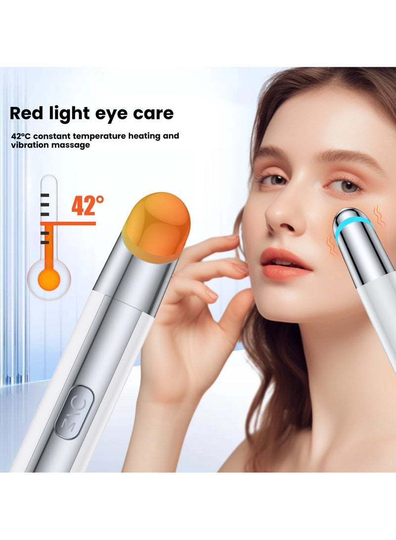 عام جهاز تجميل العين الكهربائي: مساج للعين مع ضغط حراري يُساعد على امتصاص كريم العين، يقلّف الانتفاخ والهالات السوداء ليمنحك إطلالة عينين جميلة ومشرقة. - Image 3