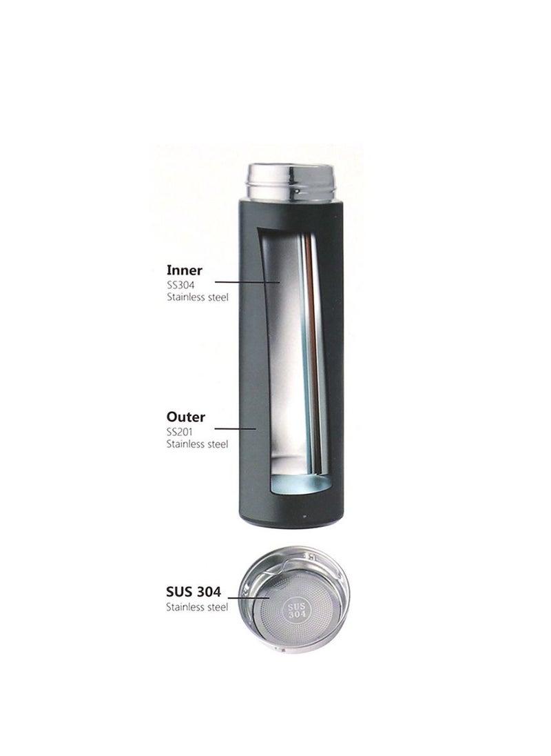 IQ TOUCH IQ TOUCH IFIT-3 Stainless Steel Smart Flask 480ml, Black  - Image 2