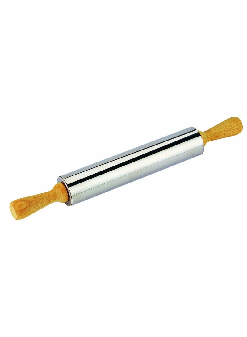 tescoma Stainless Steel Rolling Pin Delicia 25Cm  5Cm - Image 1