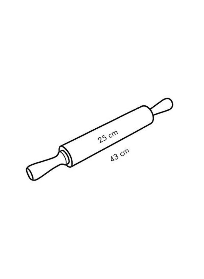 tescoma Stainless Steel Rolling Pin Delicia 25Cm  5Cm - Image 3