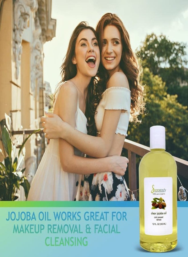 Soapeauty Clear Jojoba Oil | 100% Pure & Natural | Refined, Cold Pressed, Hexane Free | Moisturizing Oil for Skin, Face, Hair & Nails | 32 fl oz - Image 4
