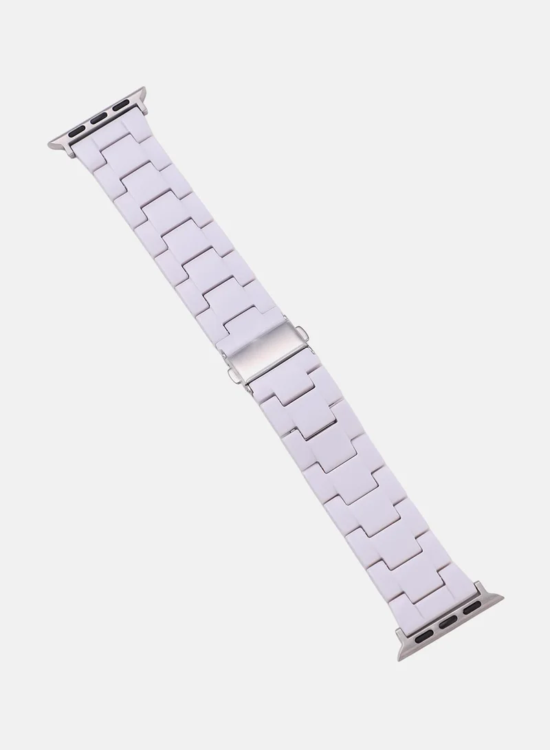 Haute Sauce  Women's H-Link Watch Strap - Chalk White for Women | Best Price UAE