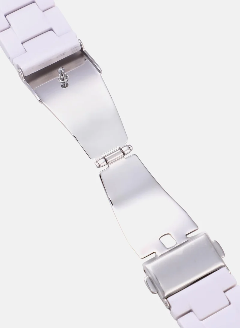 Haute Sauce  Women's H-Link Watch Strap - Chalk White for Women | Best Price UAE