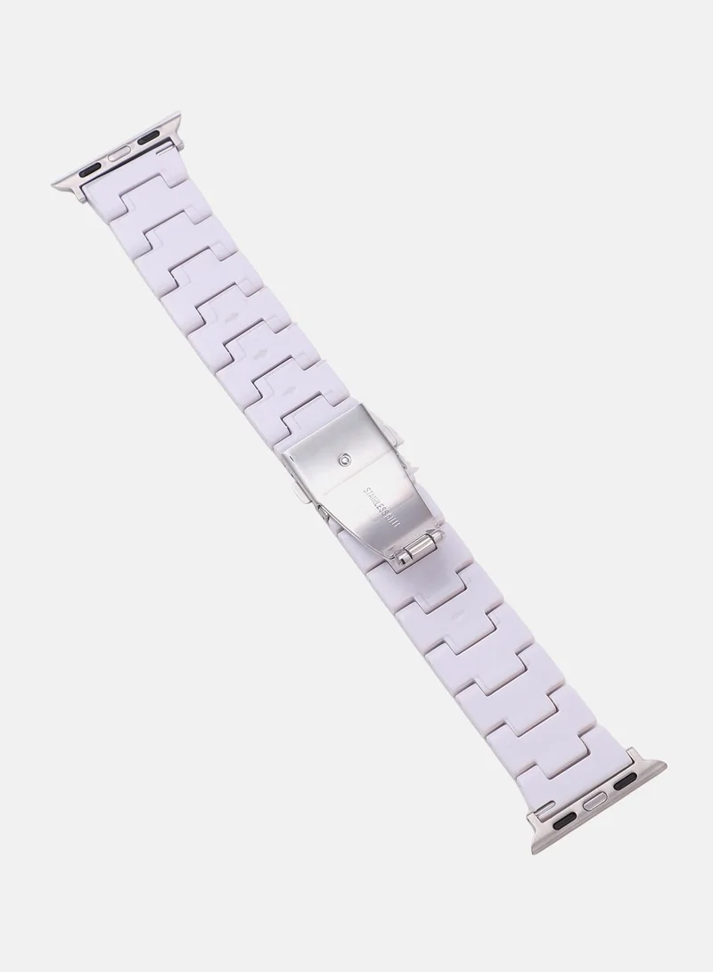 Haute Sauce  Women's H-Link Watch Strap - Chalk White for Women | Best Price UAE