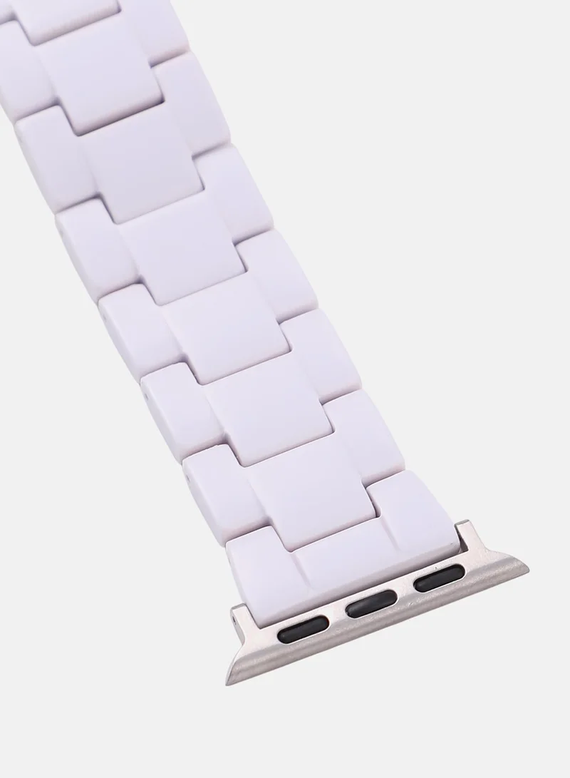 Haute Sauce  Women's H-Link Watch Strap - Chalk White for Women | Best Price UAE