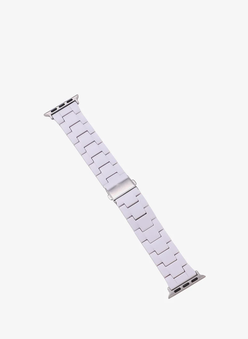 Haute Sauce  Women's H-Link Watch Strap - Chalk White for Women | Best Price UAE