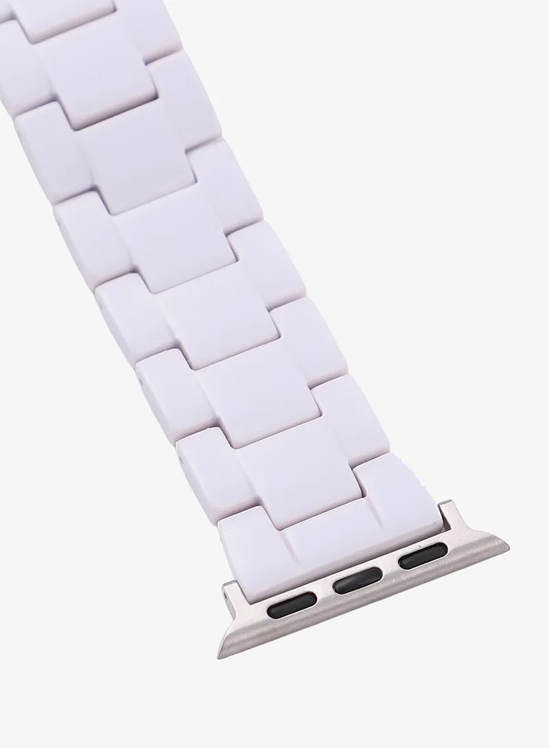Haute Sauce  Women's H-Link Watch Strap - Chalk White for Women | Best Price UAE