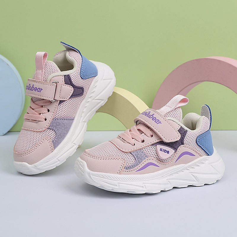 Baby Shoes Men'S Toddler Shoes Autumn Mesh Breathable New Children'S Soft-Soled Non-Slip Baby Shoes Casual Functional Shoes - Image 1
