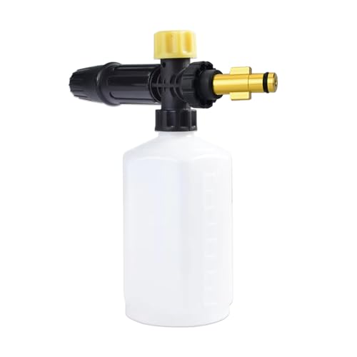 BEAR FORCE BEARFORCE Electric Pressure Washer DIY Foam Cannon with Connector, Power Washer Adjustable Snow Foam Lance 0.6L Bottle, Compatible with Sun Joe & Some of AR Blue Clean… - Image 2