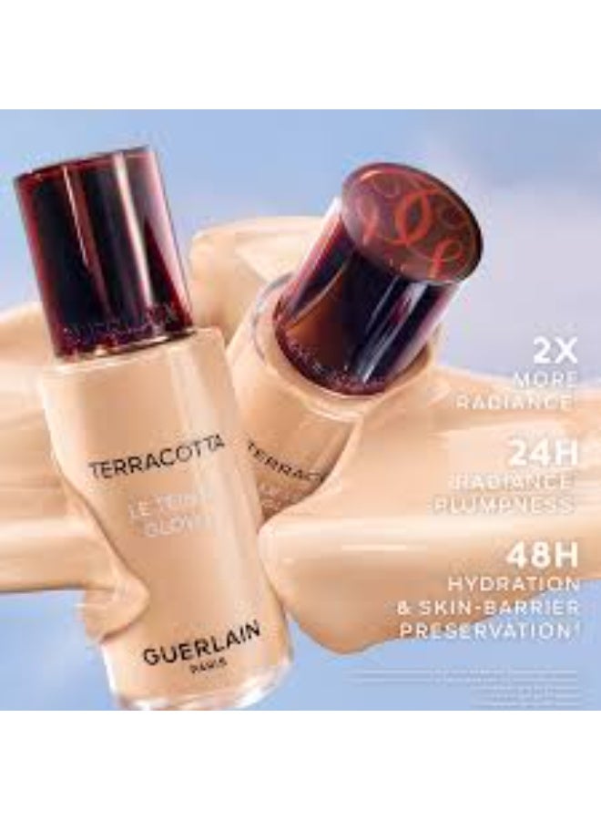 غيرلان كريم أساس جيرلان تيراكوتا لو تينت جلو فلويد 0C 30 مل - Image 3