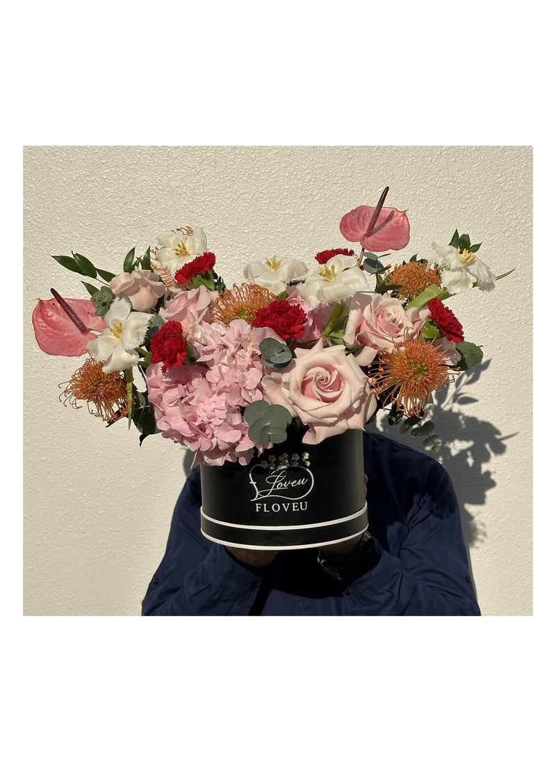 Generic - Like a garden in full bloom, Blooming Rainbow bursts with vibrant petals in every shade, creating a joyful and lively bouquet that’s perfect for spreading happiness. - Image 1