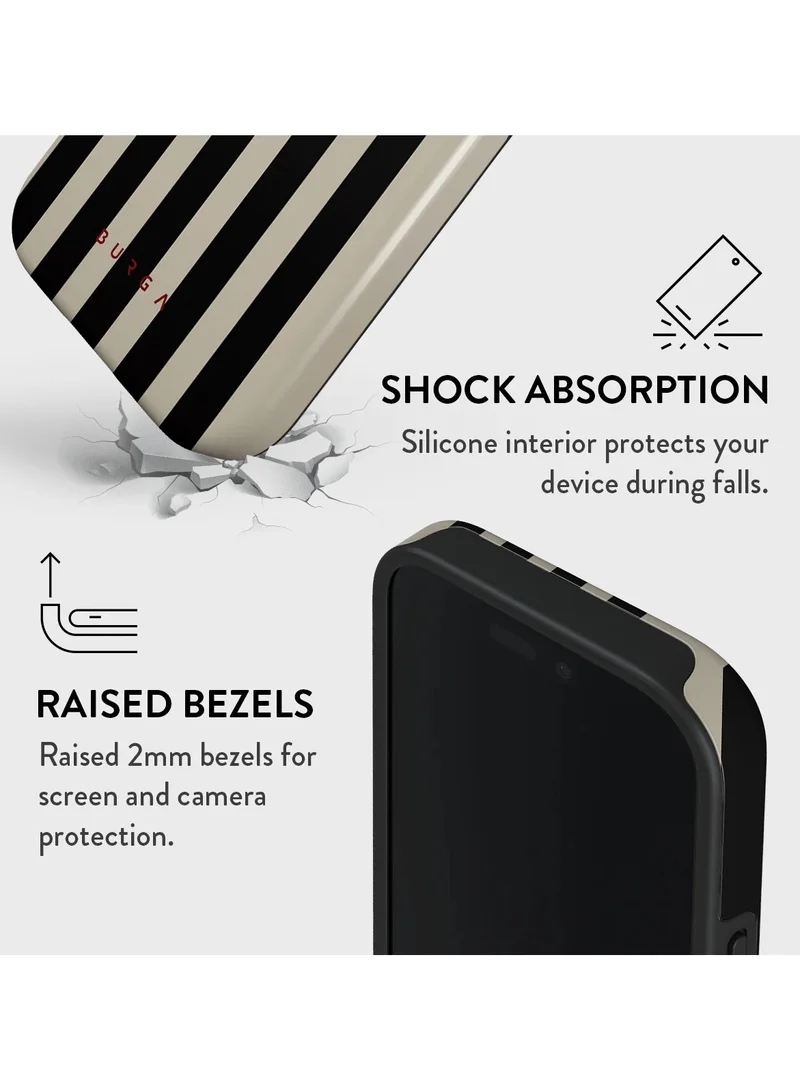 BURGA iPhone 16 pro Case, 2 Piece Hard Shell + TPU Silicone Interior, Shock Absorption, All Port Accessible, Raised Bezel For Screen & Camera Protection, Never Fading HQ Print,Prophecy