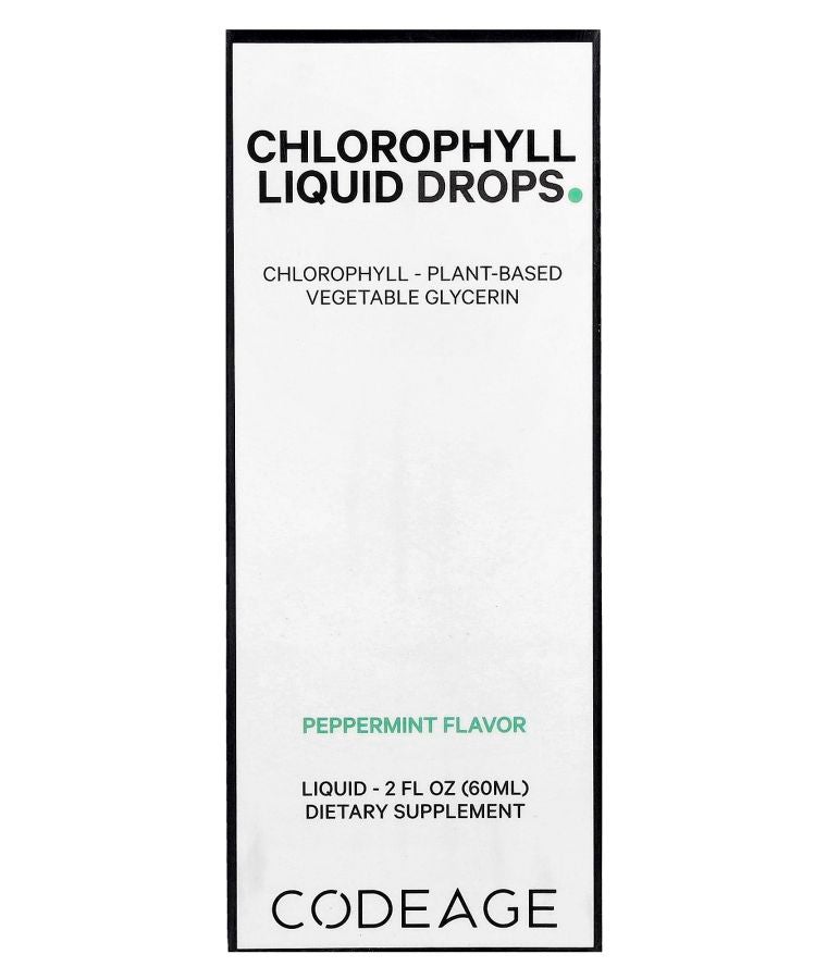 Chlorophyll Liquid Drops Peppermint 2 fl oz (60 ml)