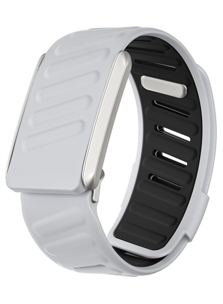 سوار معصم سيليكون متين ومريح متوافق مع سوار WHOOP 4.0، سوار سيليكون رياضي ناعم ذو حلقة رياضية للرجال والنساء، مع موصل على شكل حرف U - Image 2