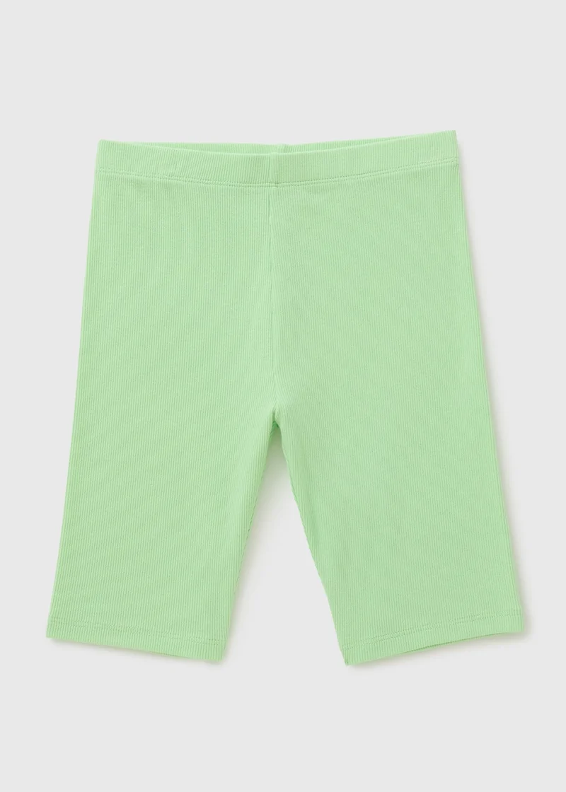 Matalan Girls Green Cycling Shorts