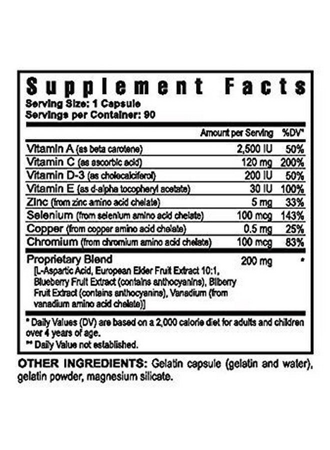 youngevity 100Mcg Selenium Plus A C. D3 E Copper & Chromium 90 Caps - Image 3