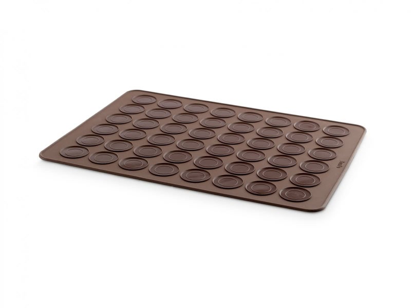 Lekue Lekue Macaron Baking Mat 1575 x 1181 x 146 inches Brown