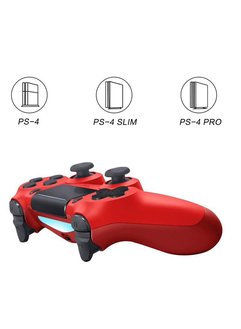 Wireless Game Controller for PS4 Console with Dual Vibration, 1000mAh Battery, and Charging Cable - Image 2