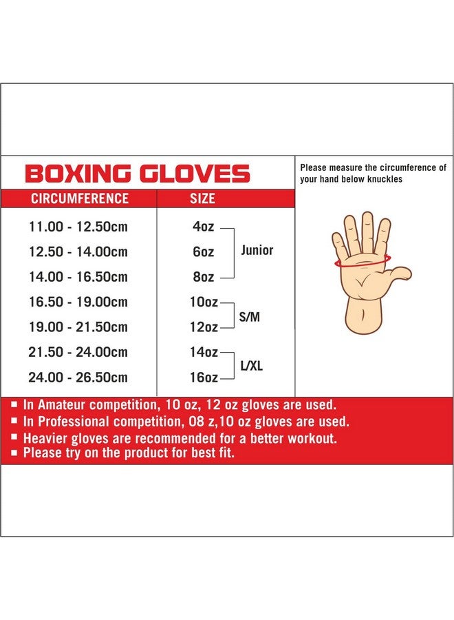 USI UNIVERSAL Boxing Gloves, 612 Reliance Punching Bag Gloves For Boxing, Kickboxing, Muay Thai, MMA, Durable Pu Material, Elasticated Hook & Loop Wrist Closure, Foam Padding (Size 12oz, Color Red) - Image 2