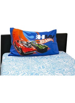 Hotel Linen Klub Kidz Klub Hot Wheel Fitted Sheet Single 2 pcs set- Fabric Super Soft Quality Size: Fitted Sheet 120 x 200cm+25cm + 1 Pillowcase 5 x75cm,Sky Blue  - Image 4