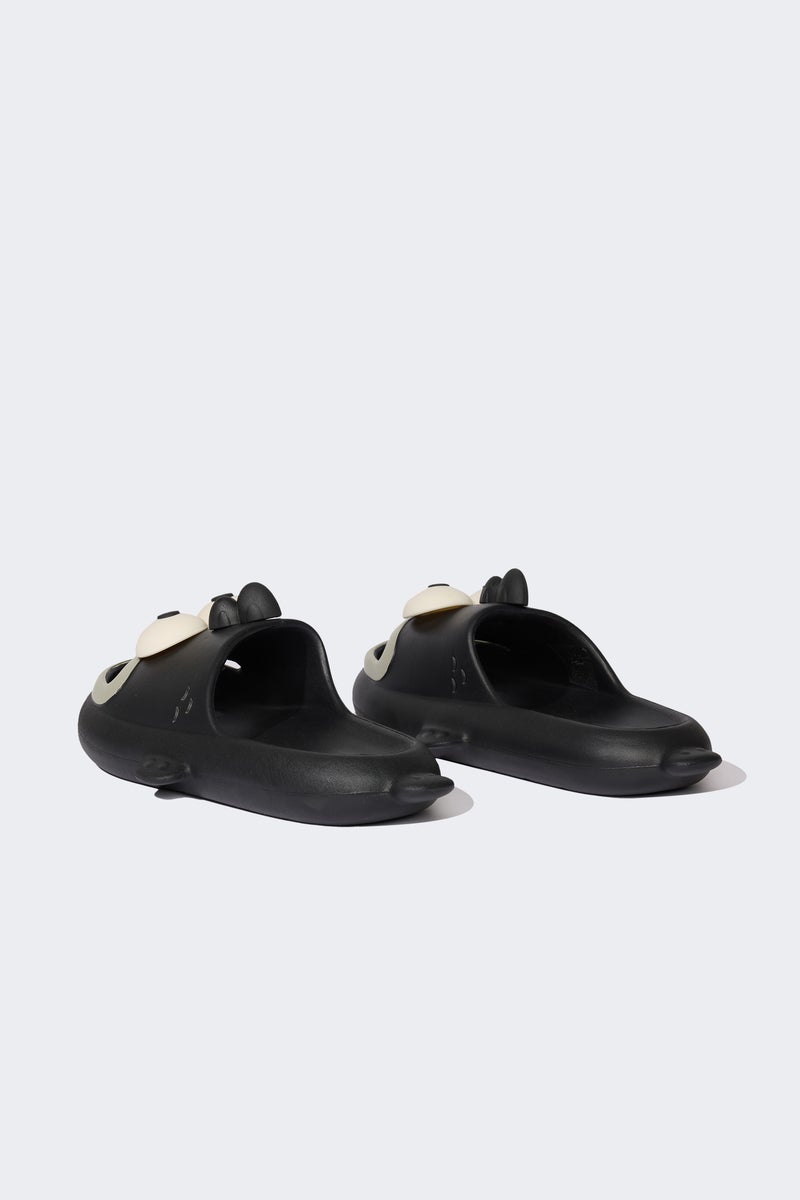 DeFacto Black Man Man Flat Sole Eva Slippers Casual - Image 4