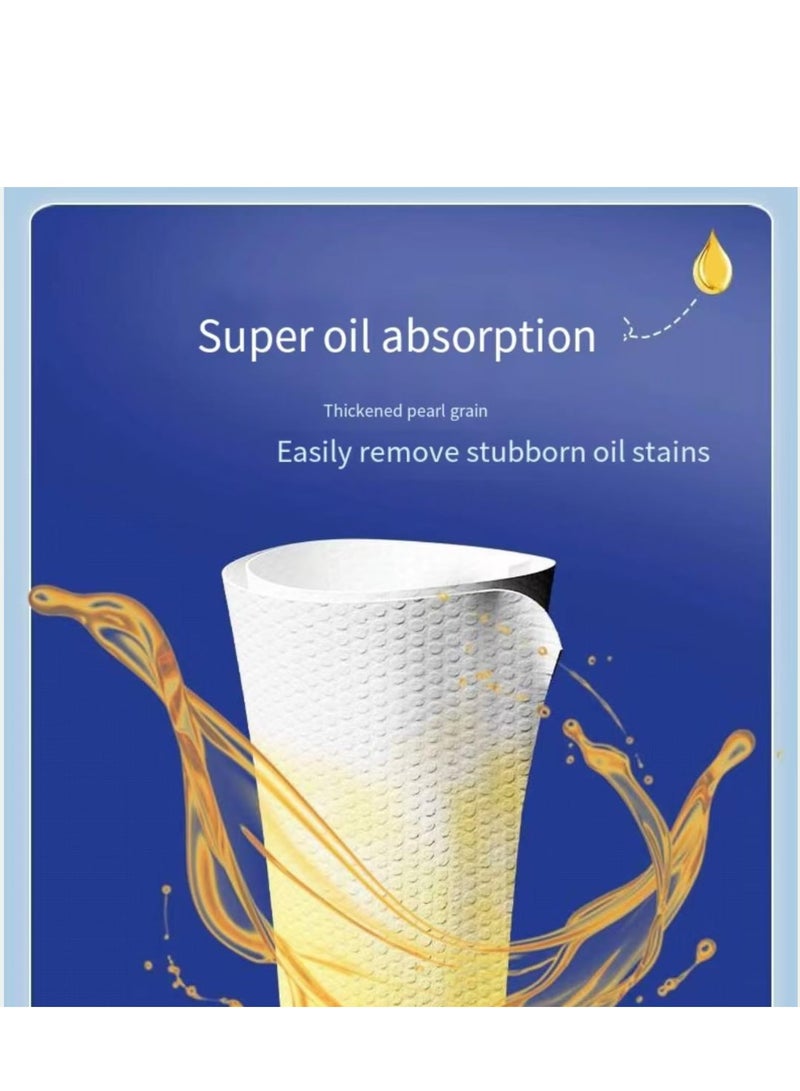 (2packs)Kitchen Wipes, 80 Count, Lemon Scented,remove oil and stains Multi-Purpose Cleaning Wipes Absorbent and Disposable Cleaning Cloths. Safe on Skin and Multiple Surfaces.  - Image 4