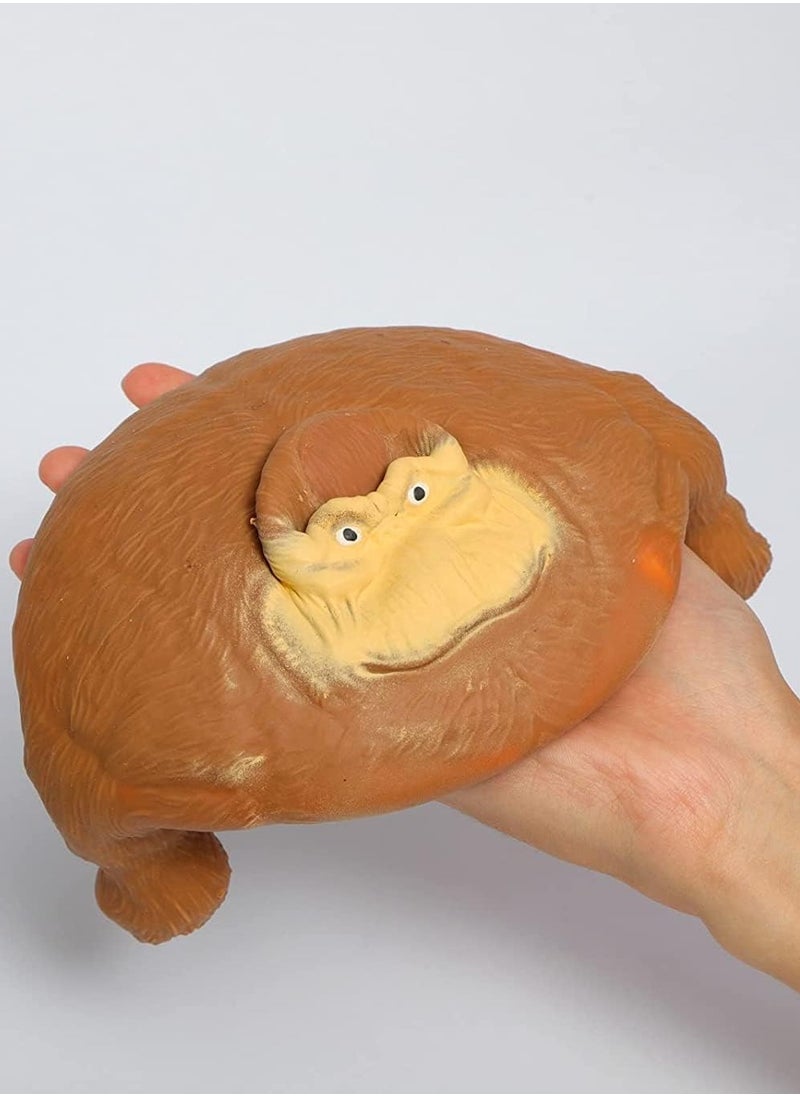 INFLUX INFLUX Squishy Monkey Toy-Sensory Stress Relief Toy for Kids and Adults-Fun and Durable Toy for Boys & Girls Ages 4-8 Years - Perfect Squishy Toy for Stress Relief and Creative Play - Ideal Baby Toy  - Image 3
