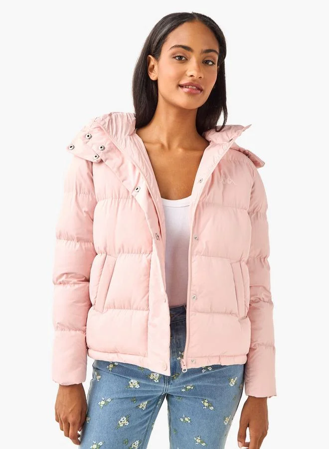 كابا Kappa Women Hooded Puffer Jacket