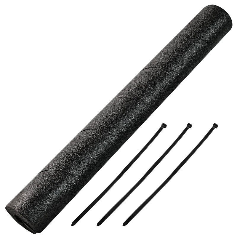 Quadafy 1 Pack Pipe Insulation Tube - 15.7 Snake Wrap Foam - Snake Wrap Foam Protection for Outdoor Indoor Swimming Pool Handle Water Pipe - Image 1