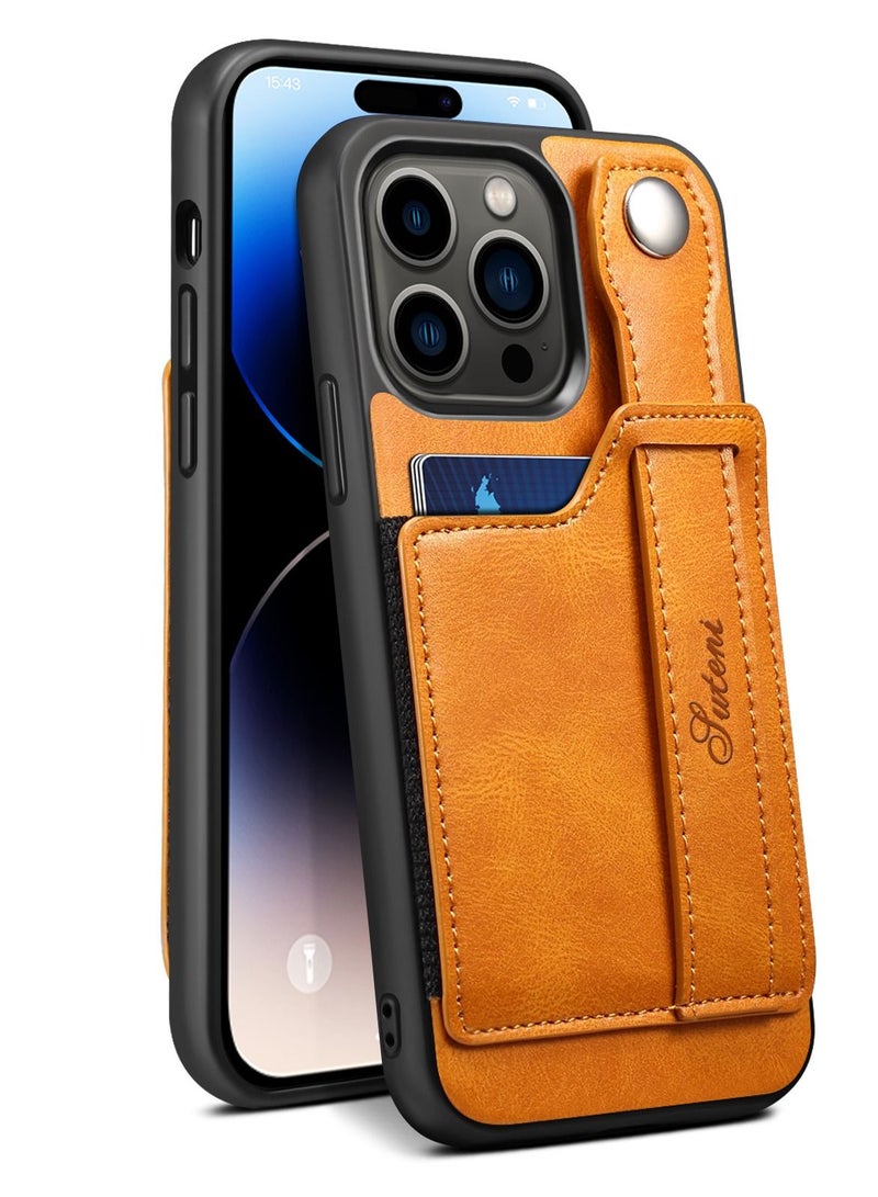 Suteni Back Cover Leather Protective Mobile Phone Case - Image 1