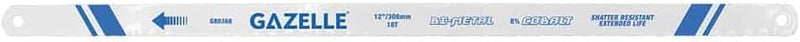 Gazelle 18T x 12 In. Bimetal Cobalt Hacksaw Blade - 100 Pieces - Image 2