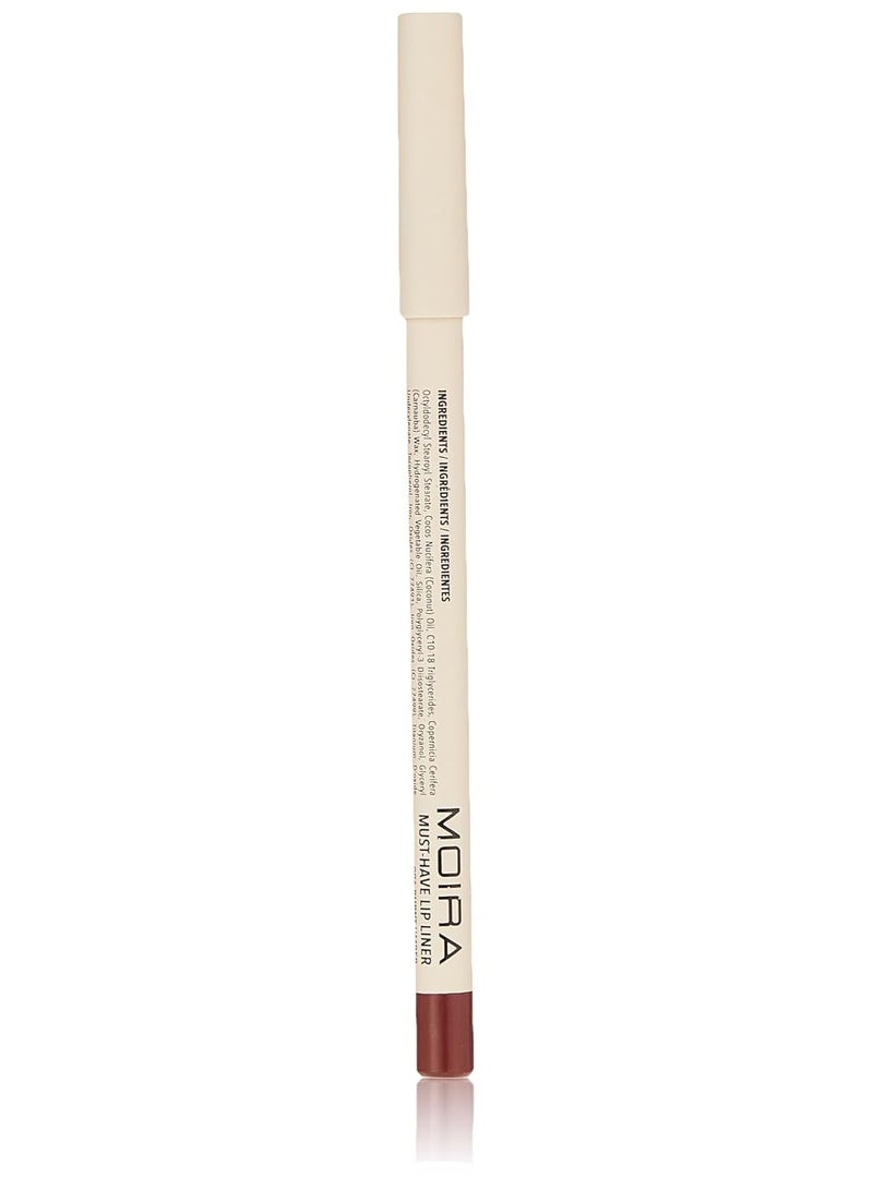 Moira Must-Have Lip Liner (006, Burnt Umber) - Image 1