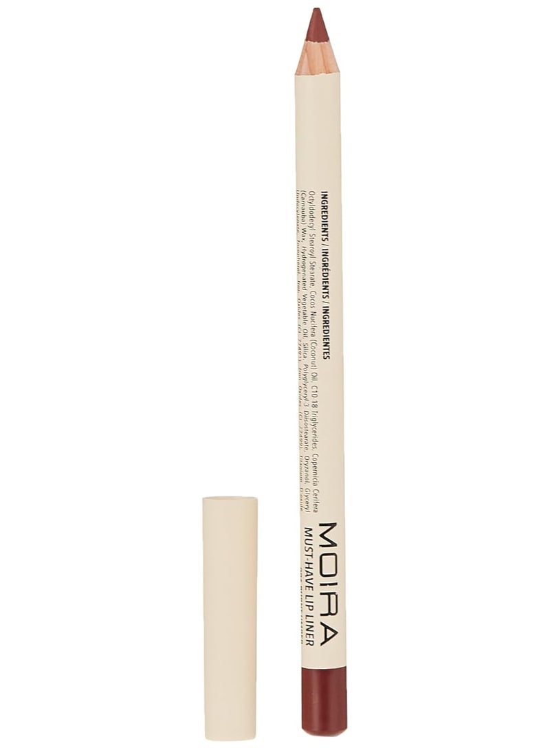 Moira Must-Have Lip Liner (006, Burnt Umber) - Image 2