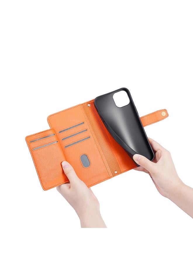 S-TOP Case For Honor X9a 5G Sheep Texture Cross-body Zipper Wallet Leather Phone Case - Image 5