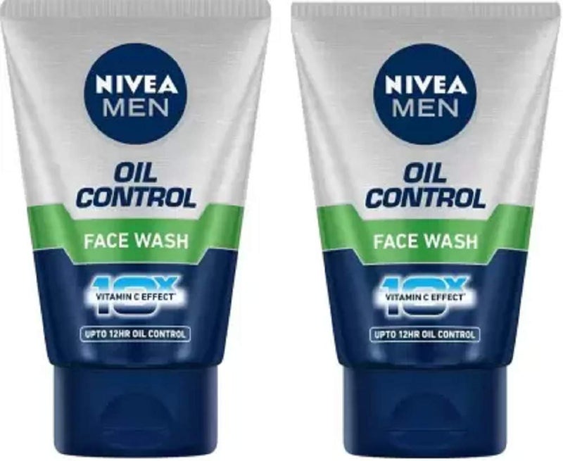 NIVEA OIL CONTROL FACEWASH FOR MEN COMBO Face Wash (200 ml)