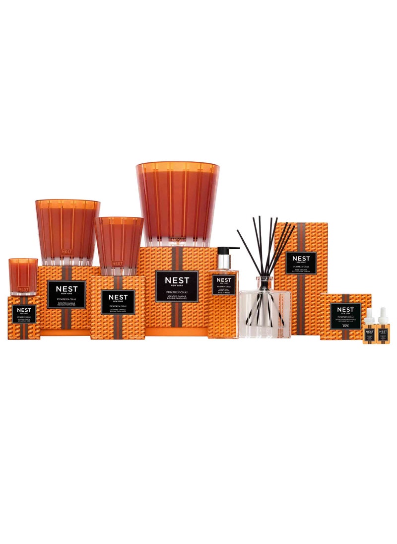 NEST FRAGRANCES NEST New York Scented Classic Candle  Pumpkin Chai - 8.1 oz - Up to 60-Hour Burn Time - Reusable Glass Vessel  - Image 5