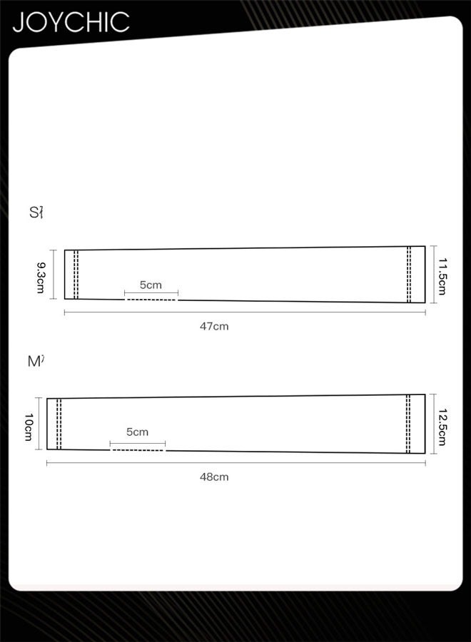 Joychic Summer Sunscreen Arm Sleeves for Women Outdoor Driving and Cycling Anti-ultraviolet Long Sunshade Ice Silk Breathable Arm Cover White - Image 3