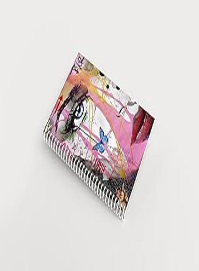 Premium Design 100 Pages, 15 x 8cm Notebook - Graphics