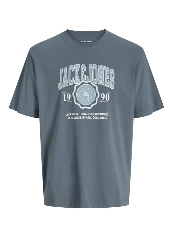 JACK & JONES Logo Crew Neck T-Shirt