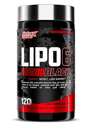 Lipo6 Black 120 Capsules
