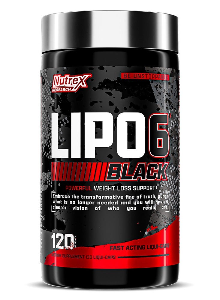 Nutrex Research Lipo6 Black 120 Capsules