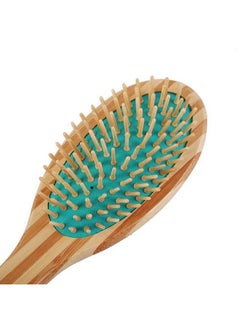 STORE77 Naturals Wooden Brush With Wooden Bristles Oval Wood Curly Hair Brush For Detangling And Styling For Womens Hair Brushes Nursing Scalp Hair Comb  - Image 5