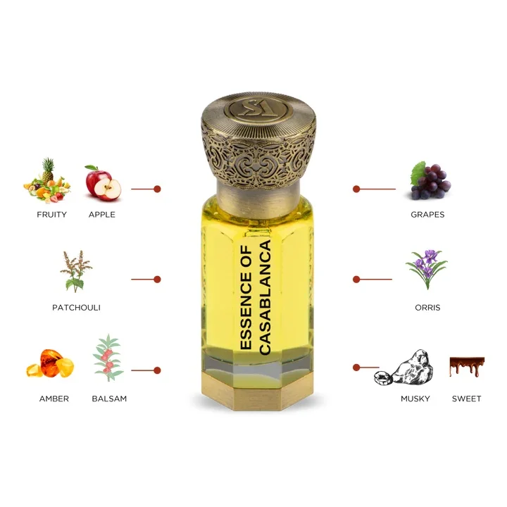 Swiss Arabian Perfumes Essence of Casablanca Perfume Oil 12ml