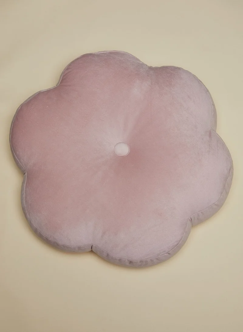 AURORA Flower Shaped Cushion With Insert 45cm x 45cm