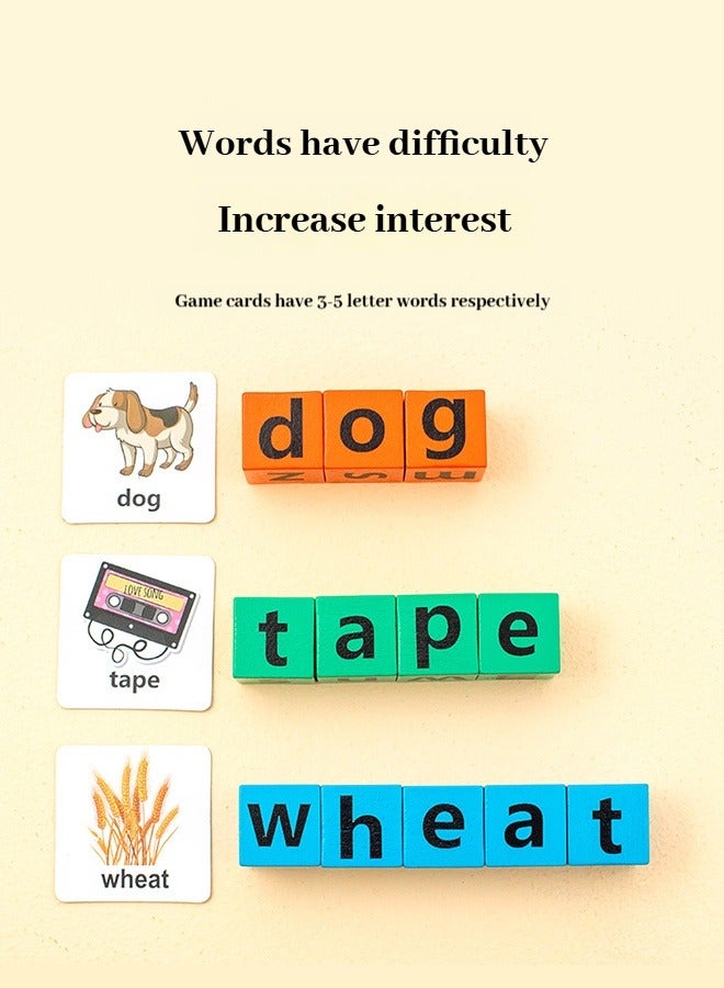English Learning Building Blocks for Kids - Fun Educational Family Games