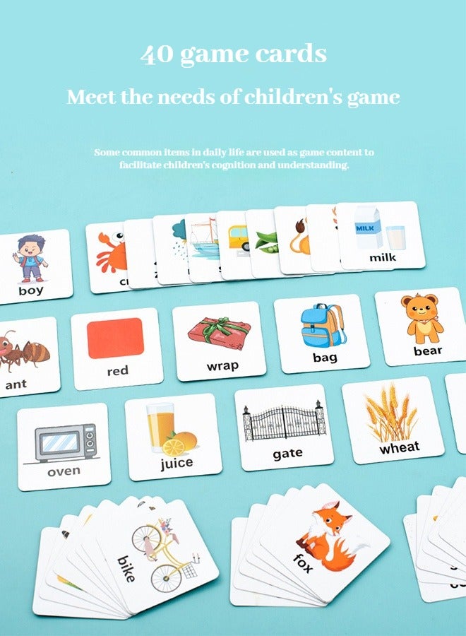 English Learning Building Blocks for Kids - Fun Educational Family Games