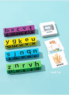 Generic English Learning Building Blocks for Kids - Fun Educational Family Games  - Image 5